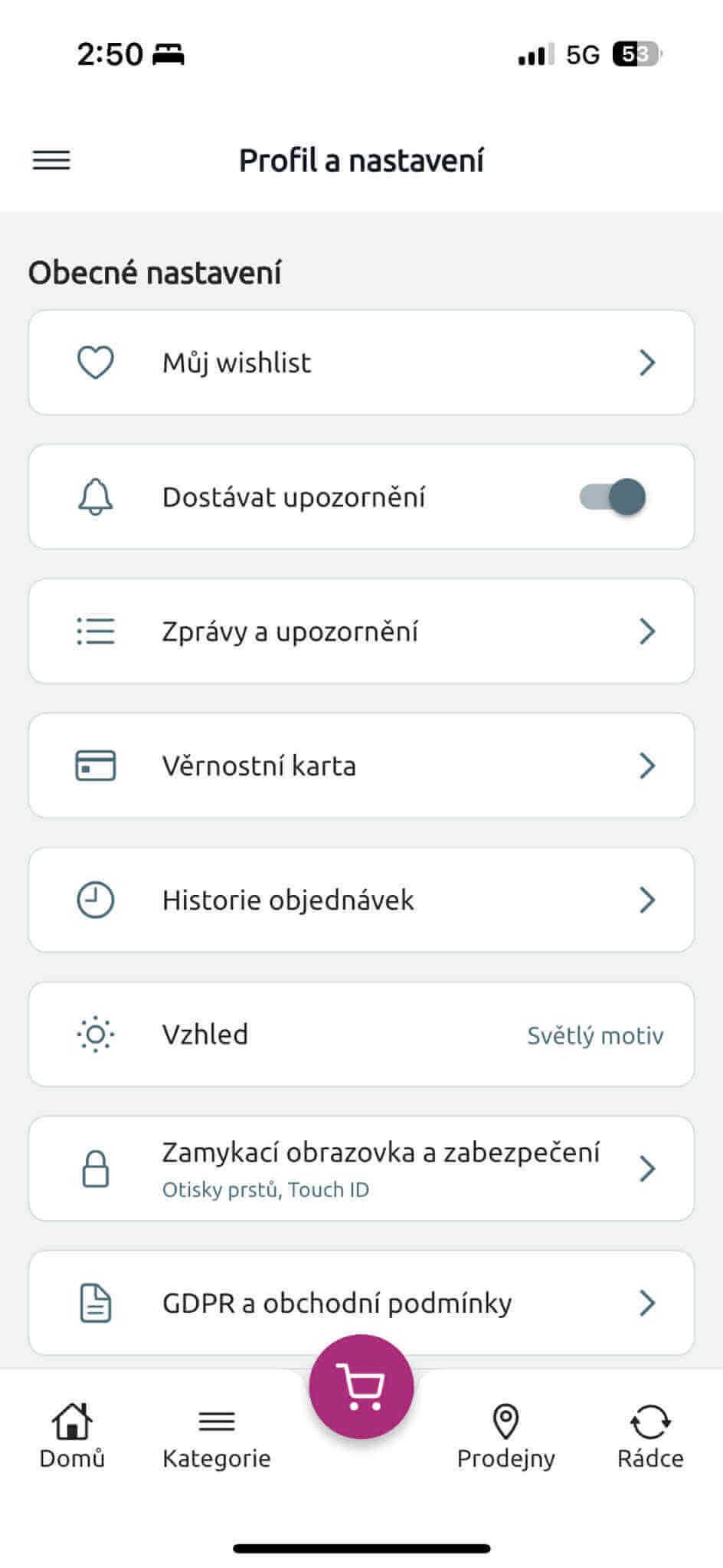 KrásnéVůně.cz aplikace